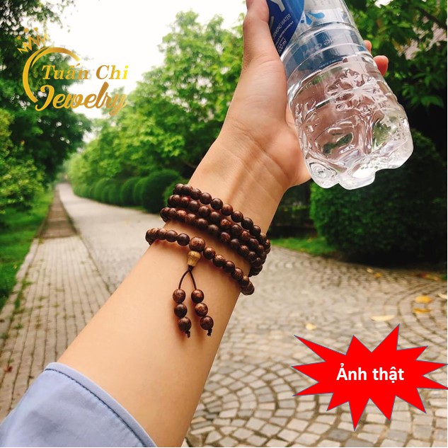 Vòng Tay Trầm Hương 💥 HÀNG CHUẨN💥 Chuỗi Tràng Hạt 108 hạt- Trầm Tốc Hương Tự Nhiên, Tặng Kèm Hộp Gấm Sang Trọng | BigBuy360 - bigbuy360.vn