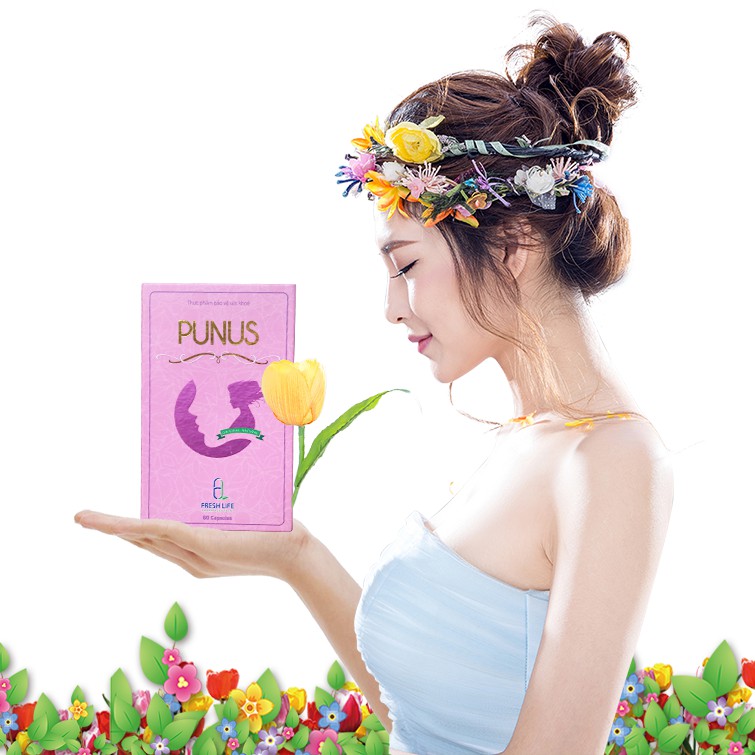 TĂNG NGỰC PUNUS NGAY SAU 1 LIỆU TRÌNH - ĐẸP DA - CẢI THIỆN NỘI TIẾT