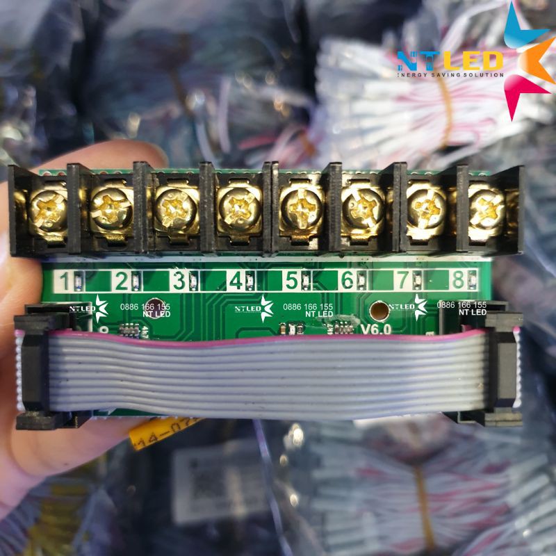 Mạch Led 8 cổng công suất phụ
