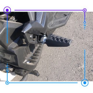 Ốp gác chân sau xe airblade 2020 cao su cực mới siêu hot