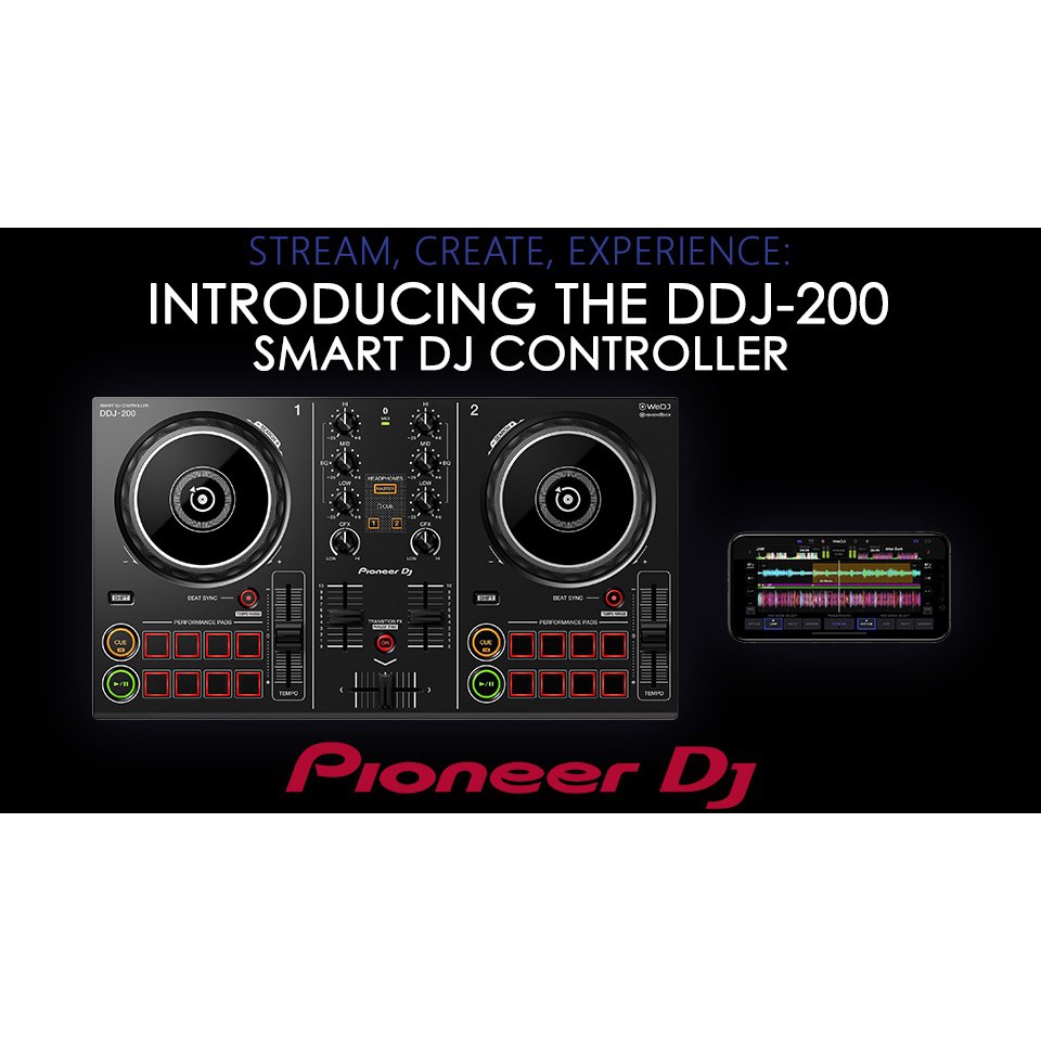 Bàn DJ Controller Pioneer DDJ-200