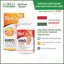 Viên uống hỗ trợ cơ, xương, khớp BioCo Eurokop 3 in 1 complex  Hộp 60 viên
