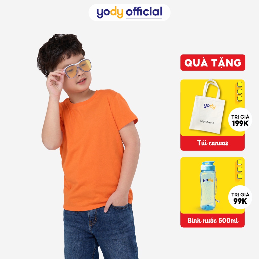 Áo thun trẻ em YODY chất cotton cho các bé từ 25kg - TSK5139