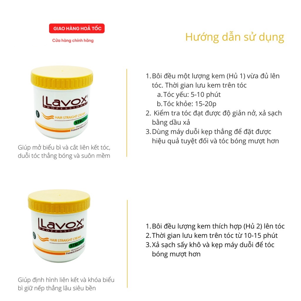 Combo Thuốc duỗi thẳng tóc,thuốc ép tóc phục hồi, siêu dưỡng tại nhà mùi thơm Lavox 280ml và Chổi Vào Thuốc