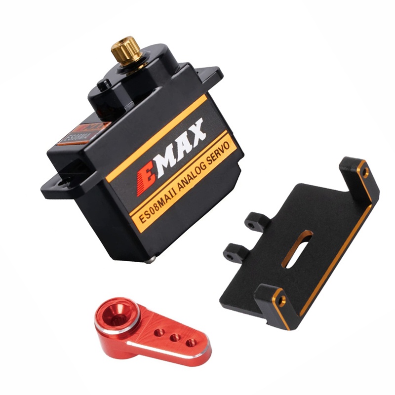 Động Cơ Servo ES08MA II Kèm Giá Đỡ Servo Cho Xe Điều Khiển Từ Xa Axial SCX24 1 / 24