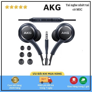 [FULL BOX] Tai nghe AKG sam sung S8 / S9 / S10 /S10 Plus Bảo Hành 6 tháng dùng cho cả ĐT và Laptop