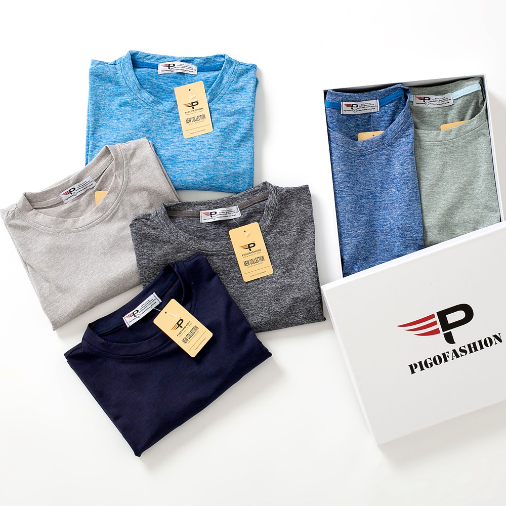 Áo thun nam thể thao thoáng mát Pigo fashion Zgm02
