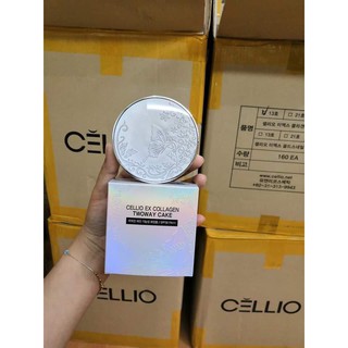 Phấn Nén Cellio Ex Collagen SPF 30