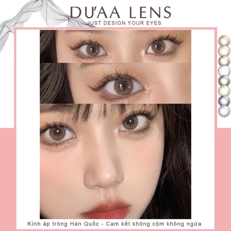 MẪU LENS NÂU TÂY HÀN QUỐC CHÍNH HÃNG KÈM KHAY ĐƠN