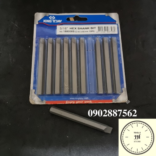 Mũi vít đóng dẹp 8X80mm Kingtony (1 mũi)