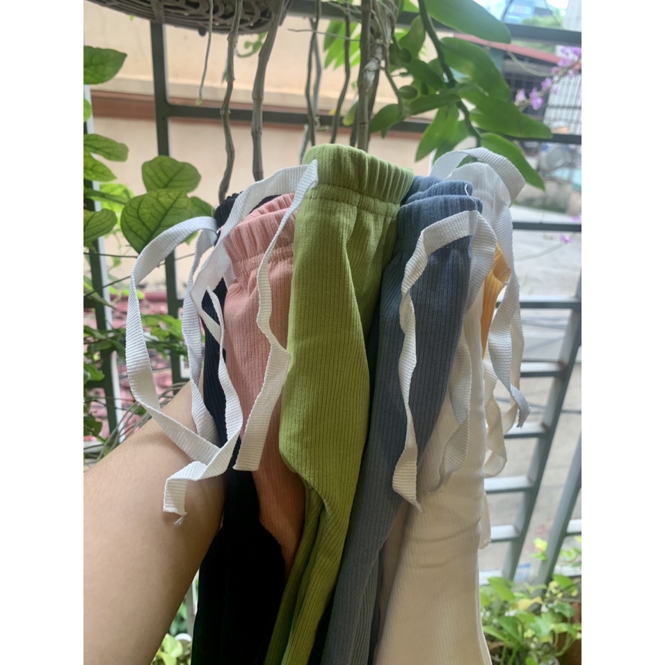 Quần Thu Đông Cho Bé Chất Len Tăm Mềm Mịn Cực Ám