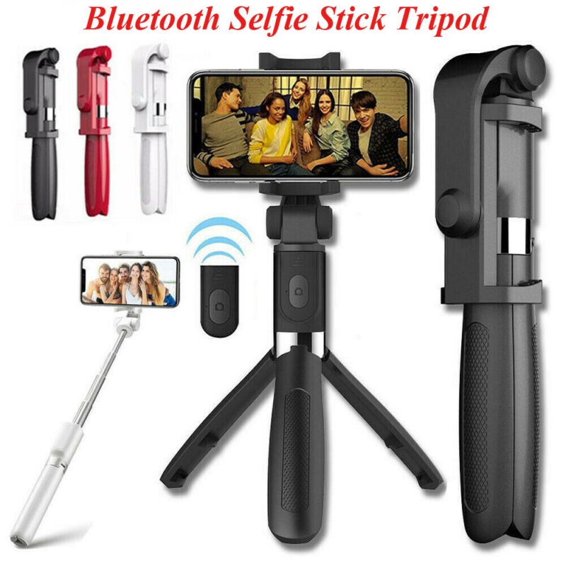 Gậy chụp ảnh selfie L01 hỗ trợ kết nối Bluetooth cho điện thoại