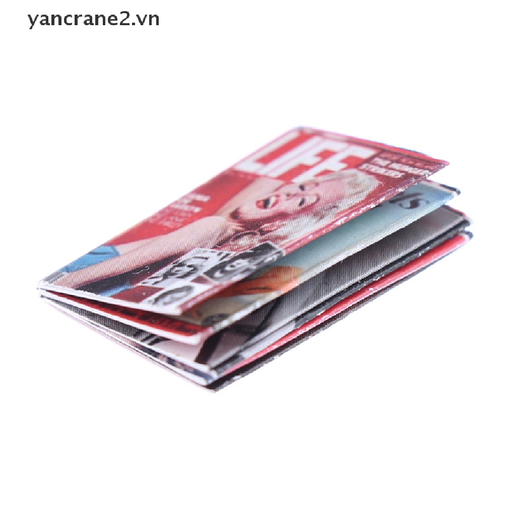 Bộ 3 Mô Hình Tạp Chí mini Tỉ Lệ 1: 12 Dành Cho Búp Bê