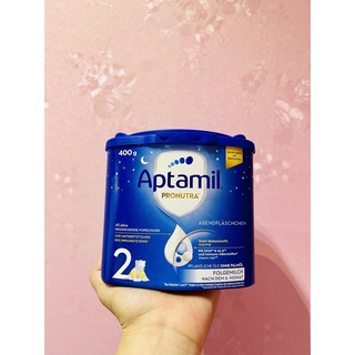 Mẫu mới Sữa Aptamil đêm nội địa Đức 400gr giúp bé ngủ ngon sâu giấc