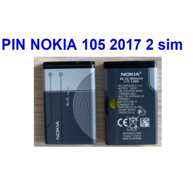 PIN NOKIA 105 2017 2 sim