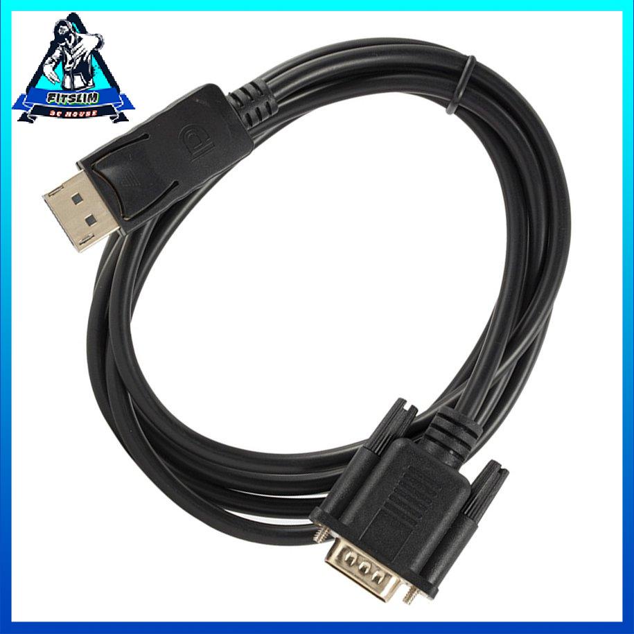 Bộ chuyển đổi Displayport sang Vga Bộ chuyển đổi cáp Dp Male sang Vga Cổng hiển thị 1080P