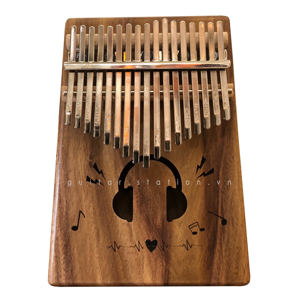 Đàn Kalimba Gỗ Koa KERUS Chính Hãng 100% - Full Phụ Kiện - Hàng Có Sẵn