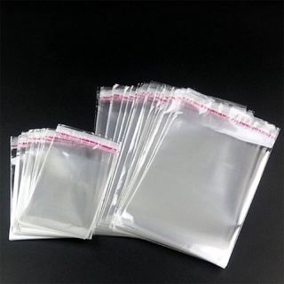 [Giá Hủy Diệt] 1 kg túi kiếng dán OPP bóng kiếng dán miệng đựng quần áo, hàng hóa