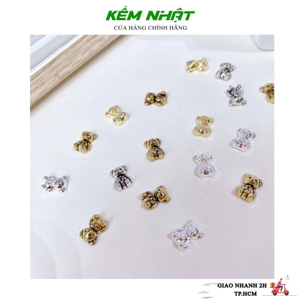 Charm Đính Móng Kim Loại