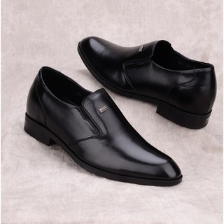 Giày nam công sở tăng chiều cao da bò ishoesvn is125