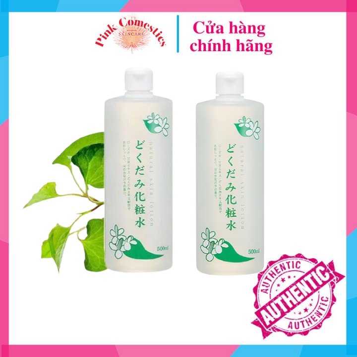Toner Diếp Cá DOKUDAMI Nước Hoa Hồng Dokudami Nhật Bản Chính Hãng 500ml