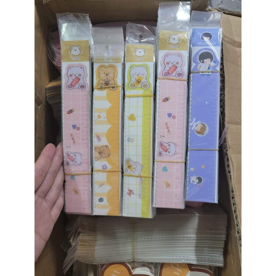 Thước Kẻ Dẻo Nãm Châm Dễ Thương Cho Bé Yêu / Thước Dẻo Học Sinh Các Màu 15cm