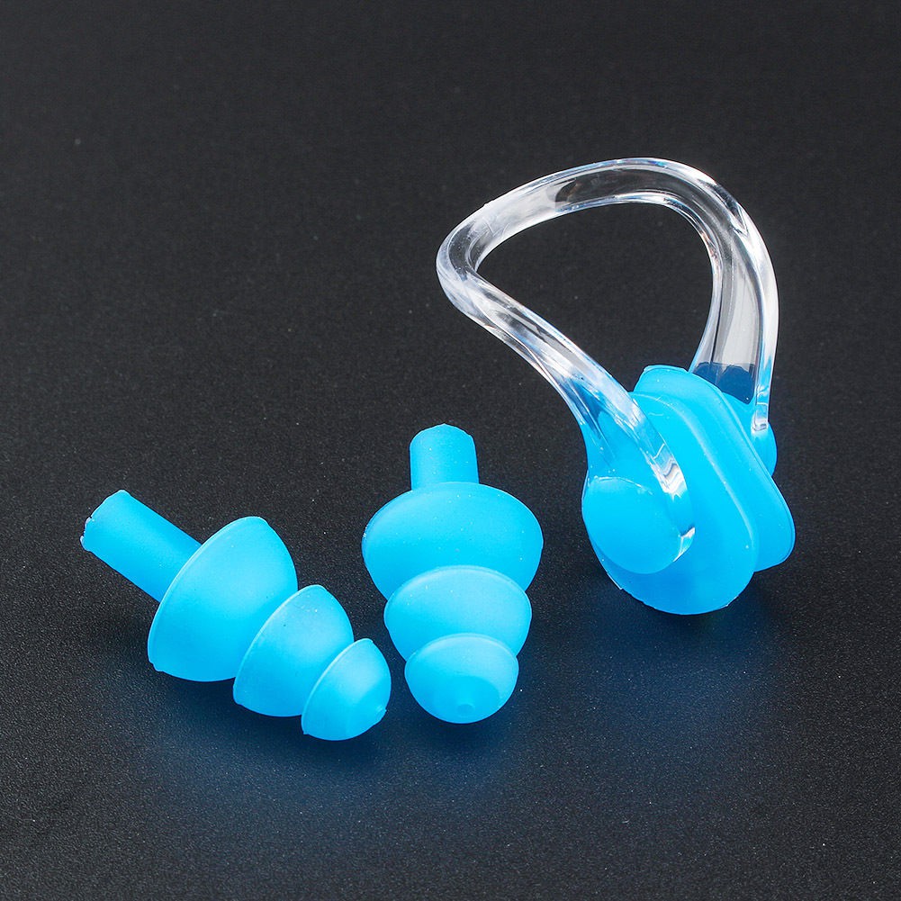 Bộ Kẹp Mũi Và Bịt Tai Đi Bơi Màu Sắc Kẹo Ngọt | BigBuy360 - bigbuy360.vn