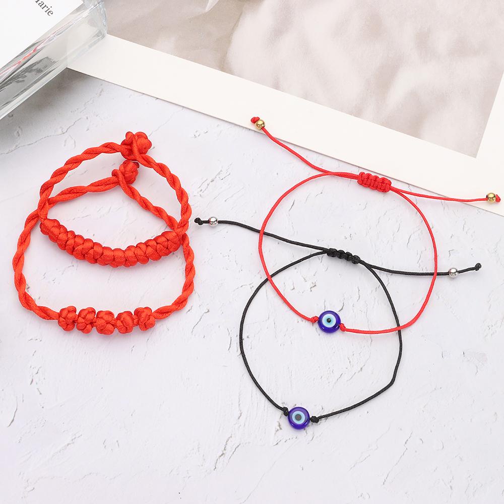 Vòng Tay Dây Đỏ Tây Tạng Có Thể Điều Chỉnh Kích Thước