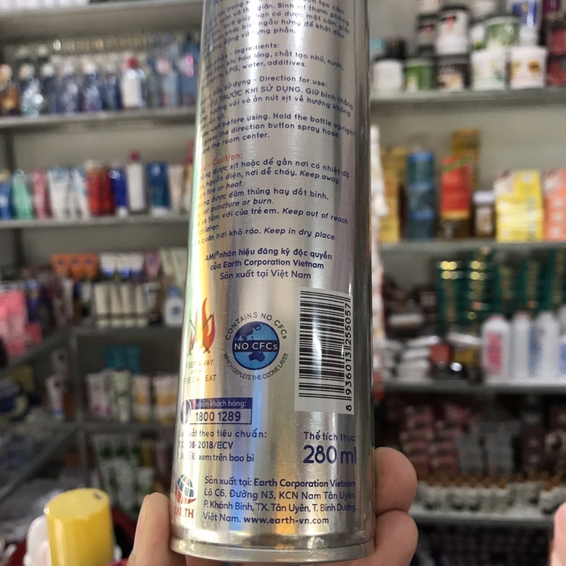 Nước hoa xịt phòng Ami hương ngẫu hứng 280ml