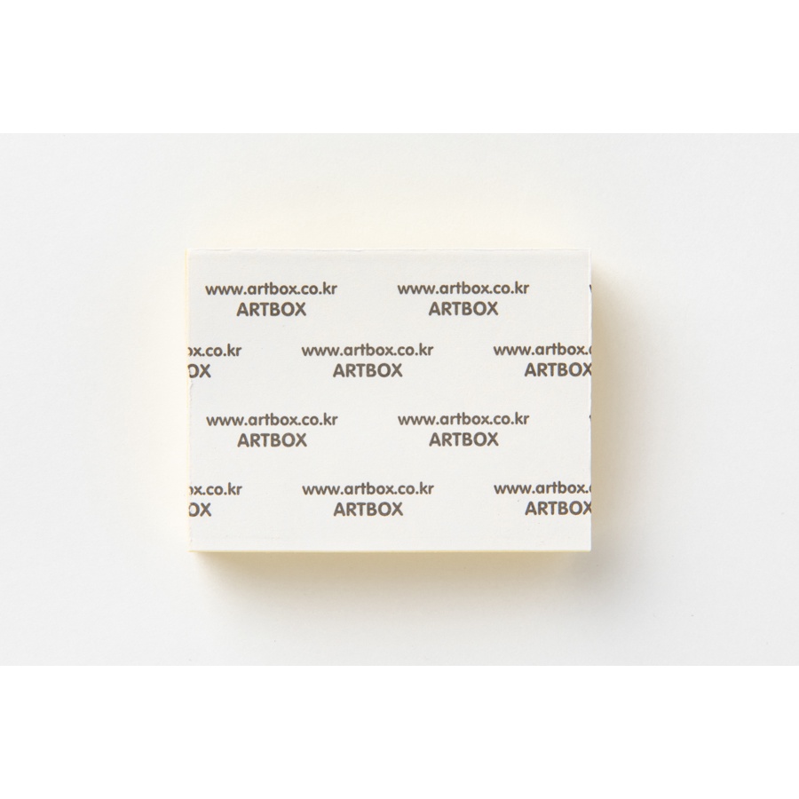 Set 2 Xấp Giấy Dán Nhớ Post It ARTBOX Hàn Quốc 51*38 2 Màu Vàng Hồng