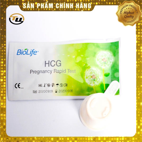 Que thử thai Biolife HCG W4 Pregnancy Rapid Test