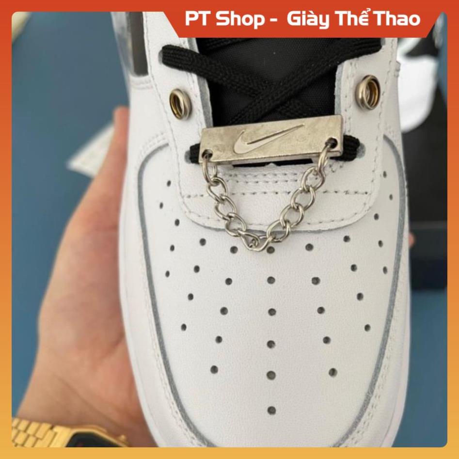 [Hàng Tốt + FreeShip] Giày AF1 đen trắng stick Xịn sò full box, Giầy sneaker air đen trắng mới đủ phụ kiện
