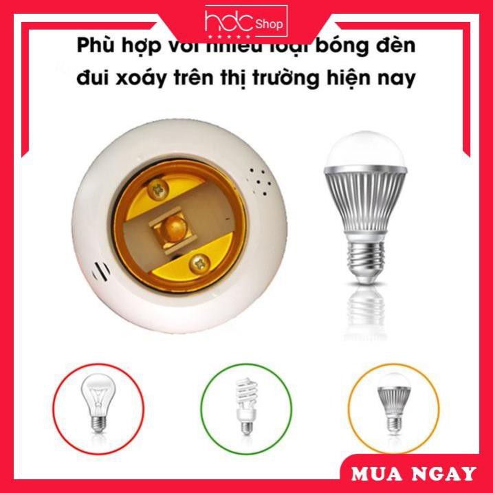 [GIÁ SỐC] Đui đèn cảm biến âm thanh trong bóng tối