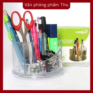 Hộp cắm bút dạng xoay xukiva 201