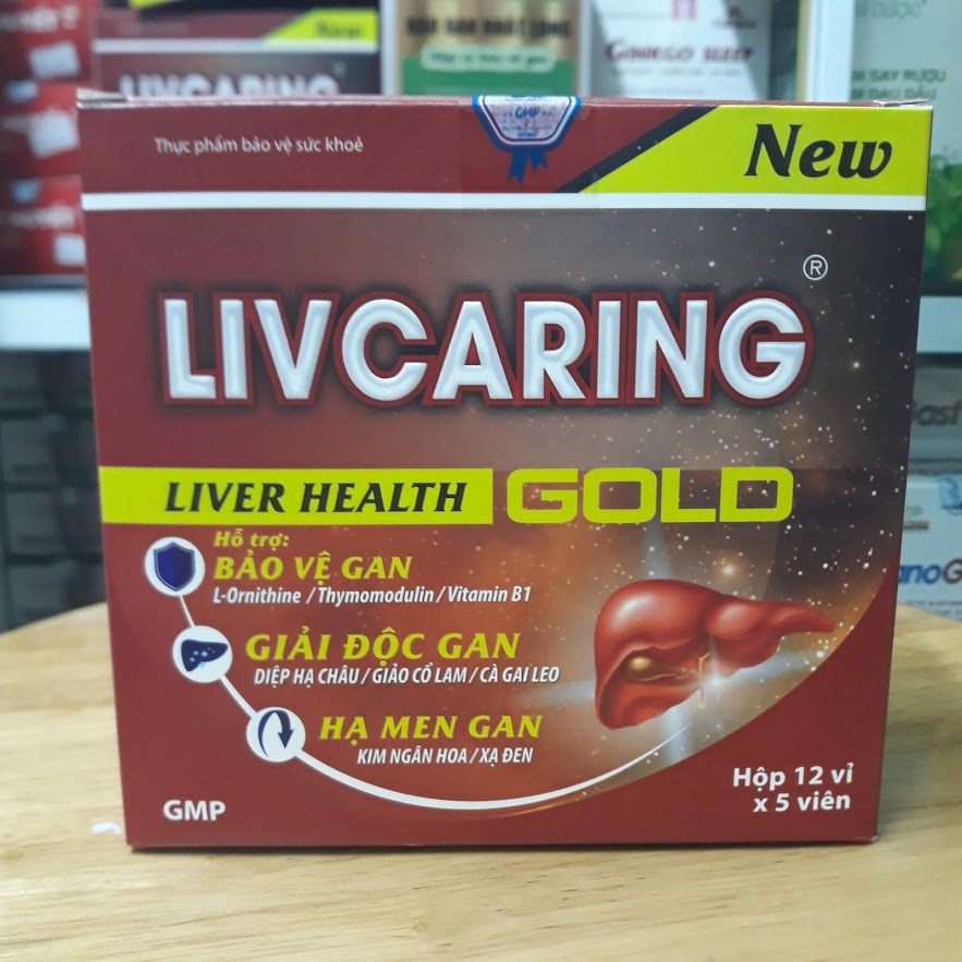 Bổ gan Livcaring gold
