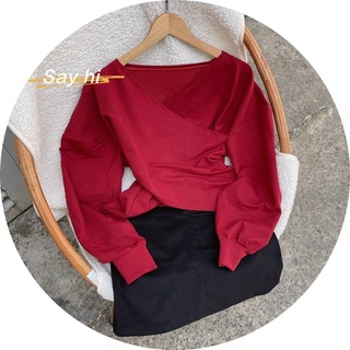 SET ÁO CHÉO ĐỎ + CHÂN VÁY ĐEN