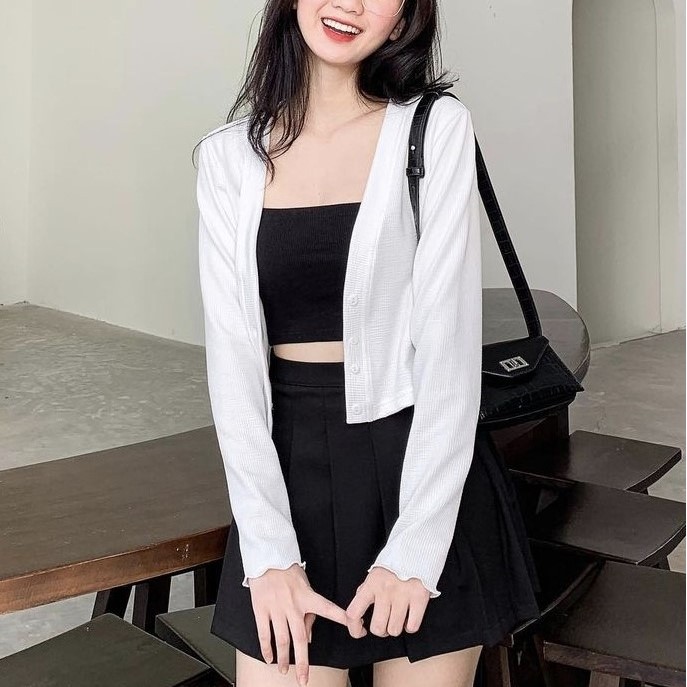 Áo thun khoác ngoài cardigan Friday
