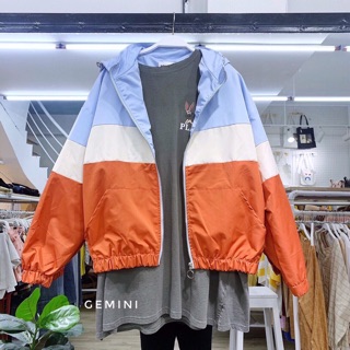 ÁO KHOÁC GIÓ NỮ FORM RỘNG CÁ TINH