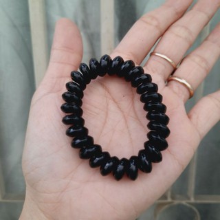 Combo 10 cột tóc lò xo màu đen (cở 5cm)