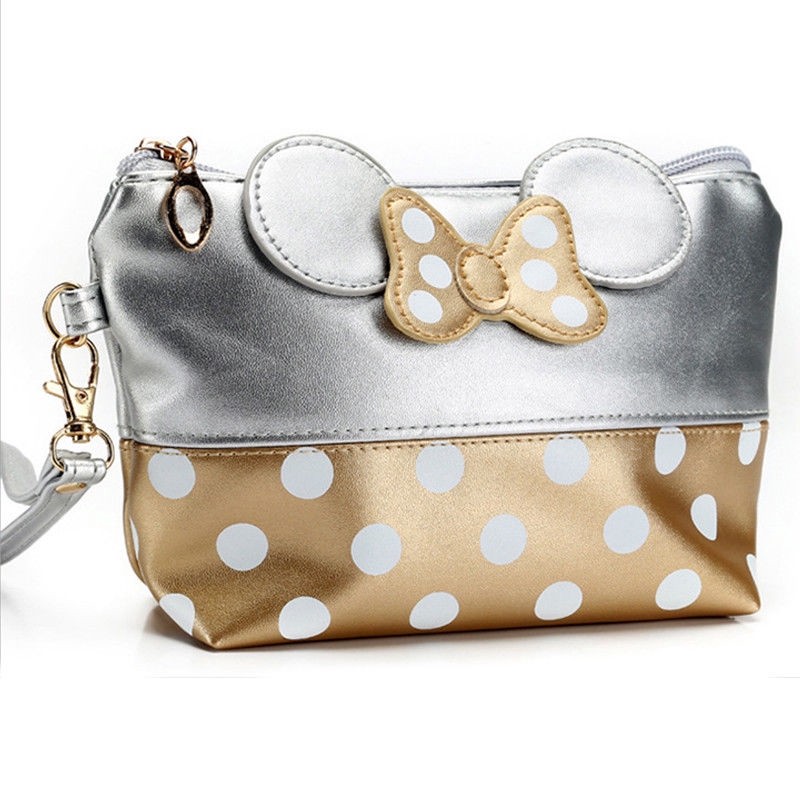 Túi đựng mỹ phẩm du lịch hình chuột Minnie