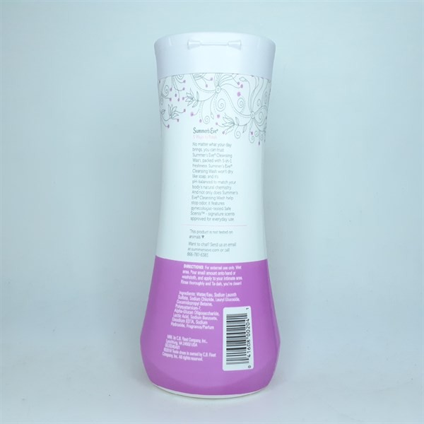 Dung Dịch Vệ Sinh Phụ Nữ Summer Eve Tím Island Splash 444ml
