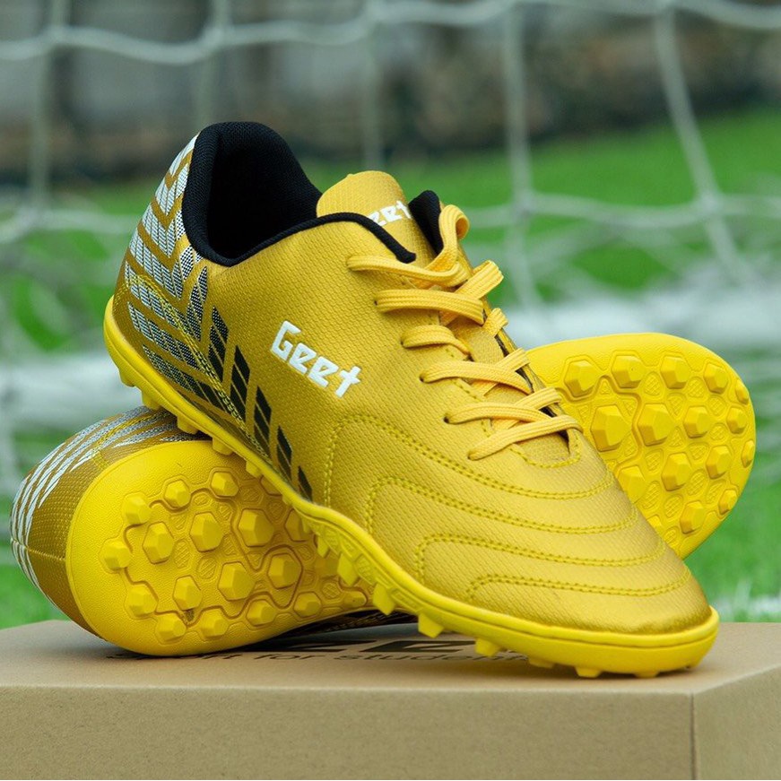 Giày đá banh sân cỏ nhân tạo GEET Dagger màu vàng