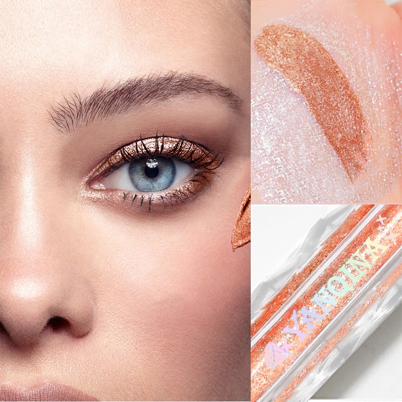 Phấn Mắt Dạng Lỏng Ánh Kim Tuyến Lấp Lánh Với 6 Màu Lựa Chọn