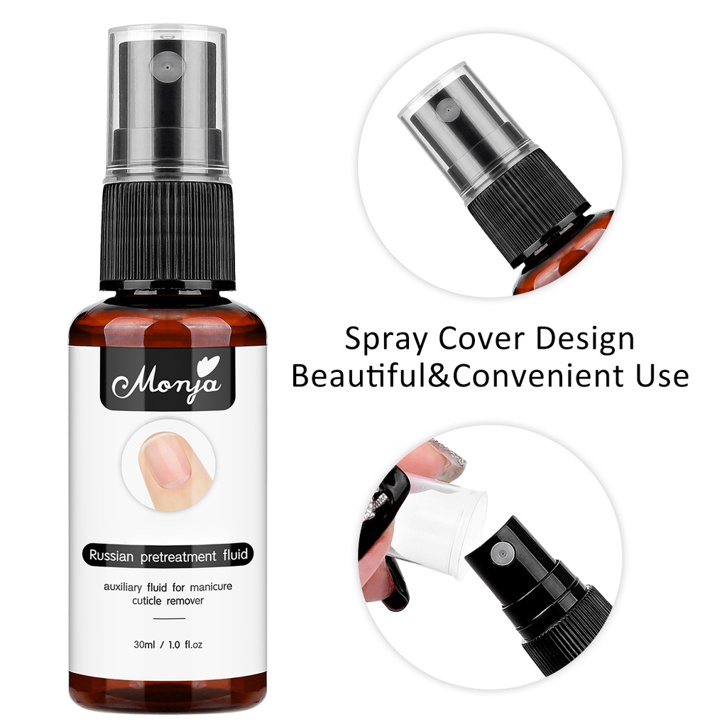 Chất làm mềm biểu bì móng tay MONJA 30ml bổ sung nuôi dưỡng phục hồi