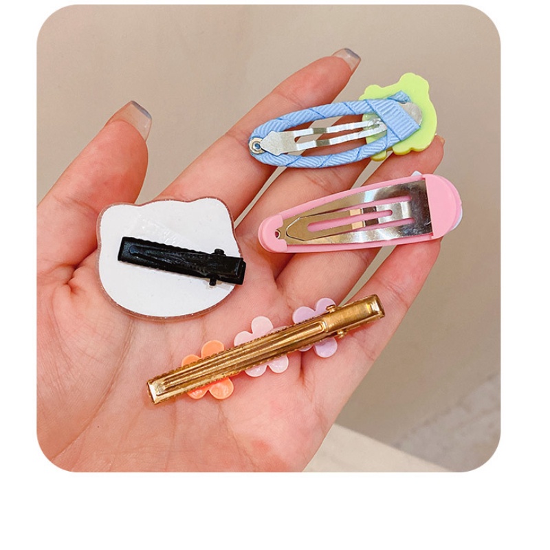 Set 14 Kẹp Tóc Hình Mèo Dễ Thương Cho Bé Gái
