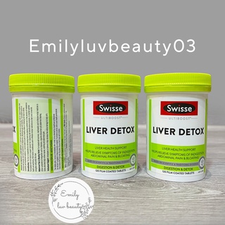Viên uống thải độc gan Swisse Liver Detox 120 viên Úc date xa