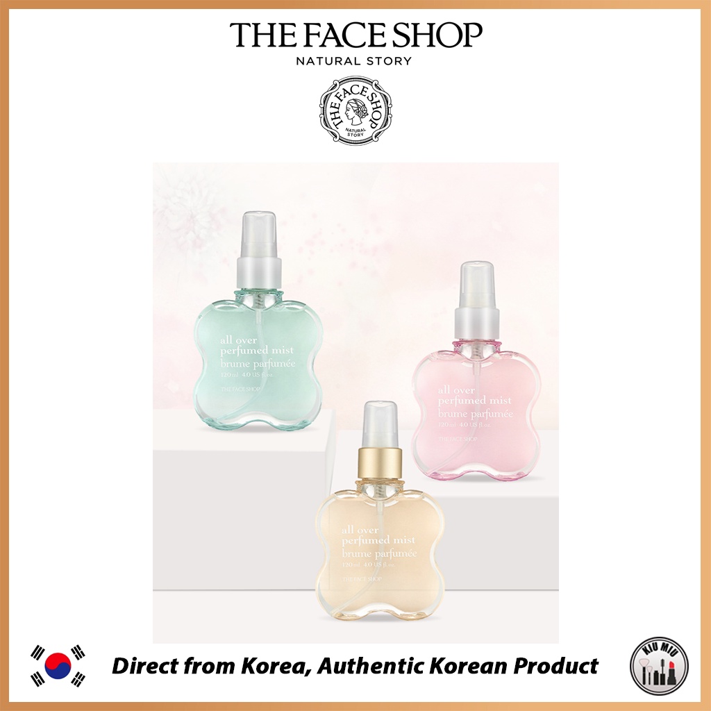 THE FACE SHOP ALL OVER PERFUMED MIST 120ml *ORIGINAL KOREA*