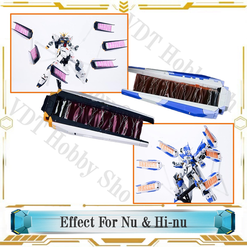 Bộ Effect cho mô hình gunpla MG, RG Nu & Hi-nu
