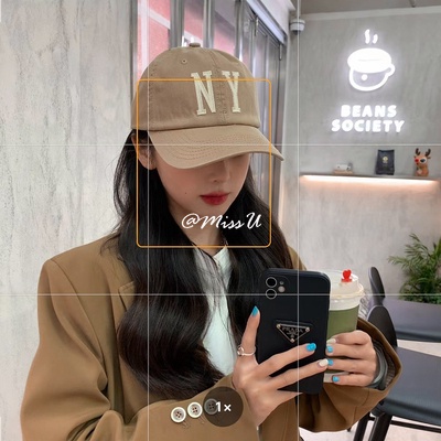 Mũ Lưỡi Trai Vải Cotton In Chữ Phong Cách Hàn Quốc