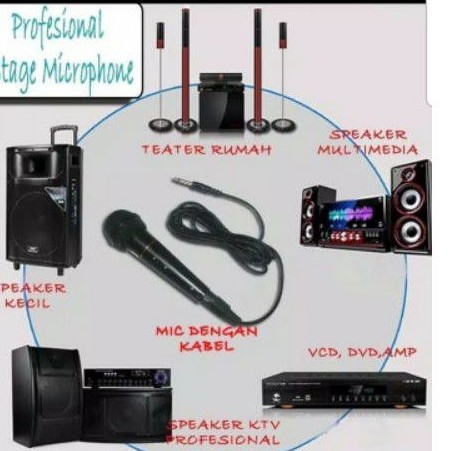 Dây Cáp Micro Karaoke Aux 6.5mm / Nhỏ 3.5 mm / Mix Karoke